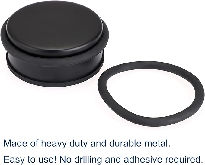 Sumnacon Heavy Duty Floor Door Stopper No Drill, Durability Stainless Steel - Image 7