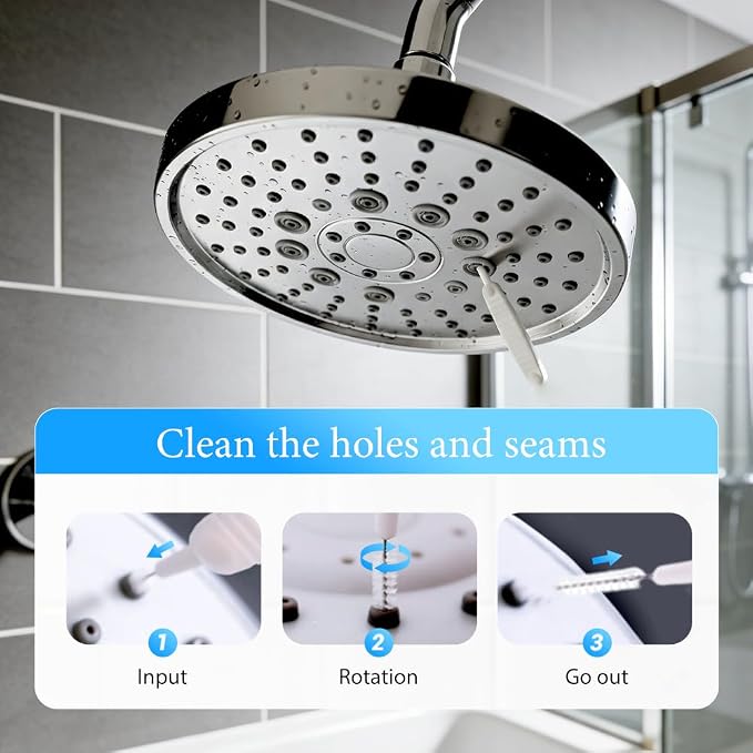 Shower Head Cleaning Brush for Small Hole, 2026 New Upgrade Gap Hole - Image 6
