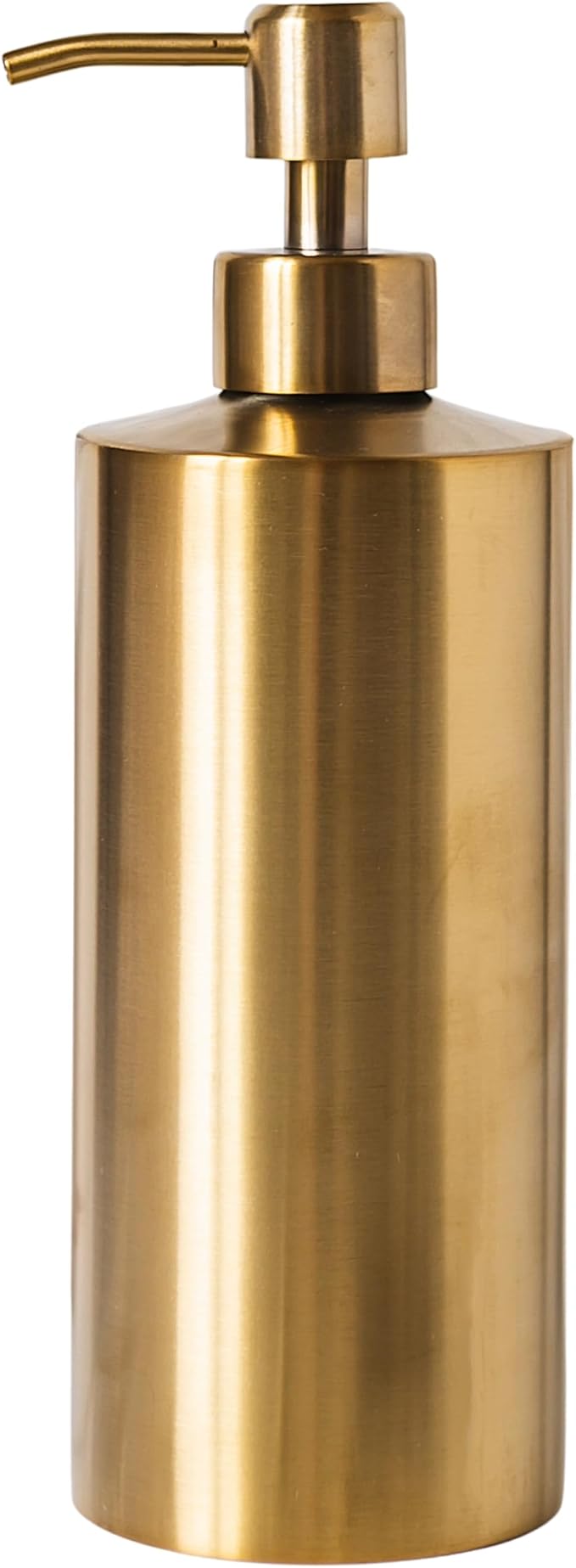 Brass Soap Dispenser for Bathroom and Kitchen by YEWDesign