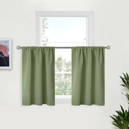BGment Olive Green Blackout Curtains by BGment