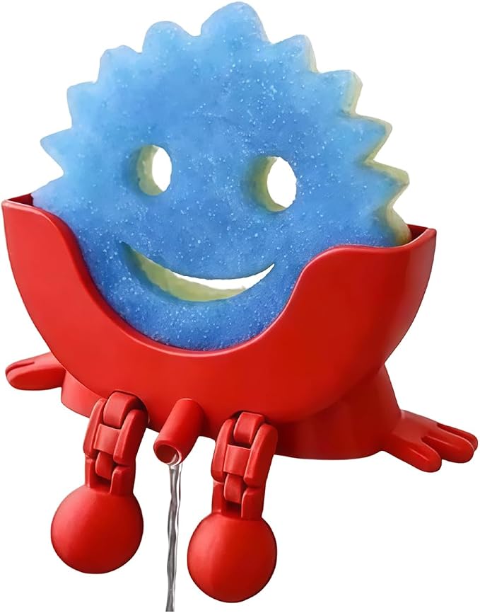 Cute Hanging Sponge Holder, Smiley Face Sponge Holder - Image 8
