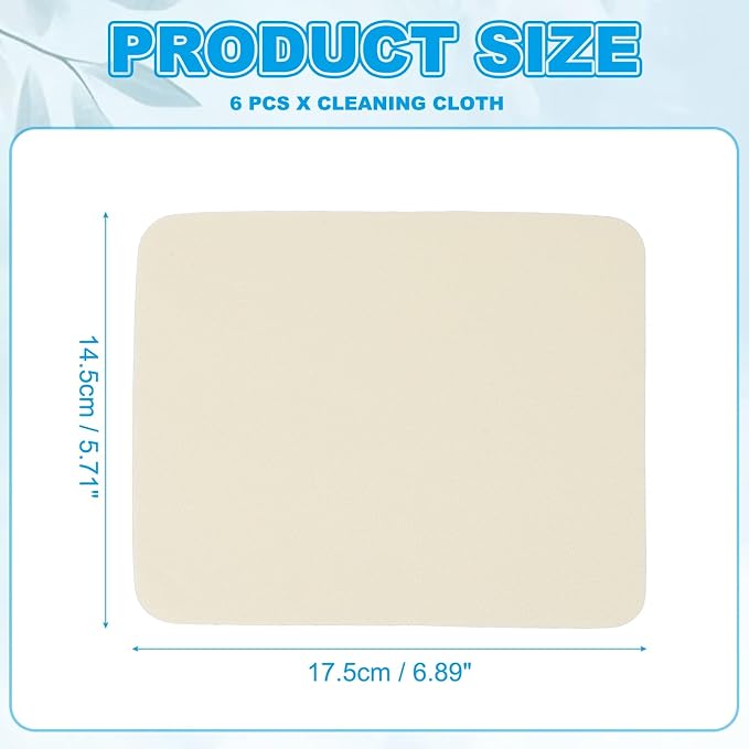 PATIKIL Glasses Cleaning Cloth 6.9" x 5.7" - Image 2