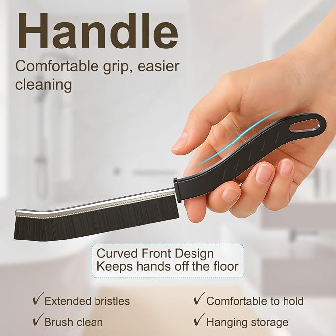 Hard Bristle Crevice Cleaning Brush - Image 5