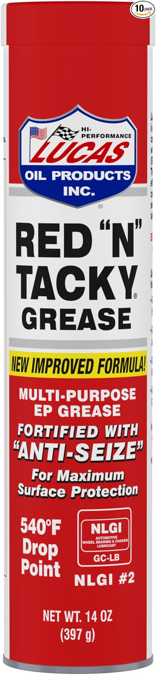 Lucas Oil 10005 Red N Tacky Grease by LucasOil