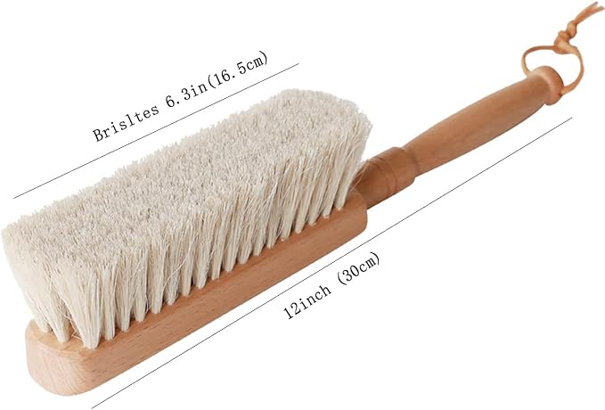 Horsehair Hand Brush Soft Bristles - Image 6