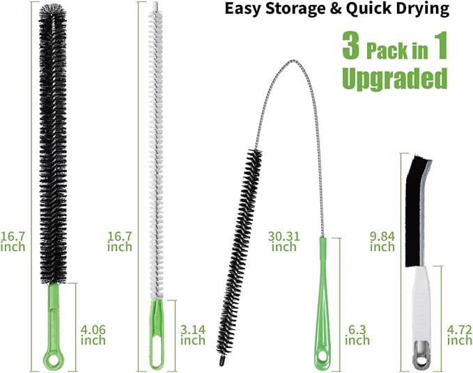 4pcs Flexible Cleaning Brush Set - Image 2