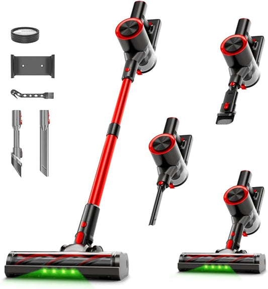 Cordless Stick Vacuum Cleaner, 38Kpa Powerful Suction Vacuum Cleaner by Unknown