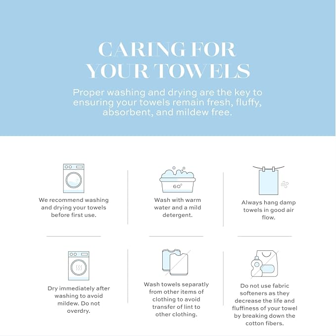 White Classic Luxury Cotton Washcloths 13x13 Inch - Image 9