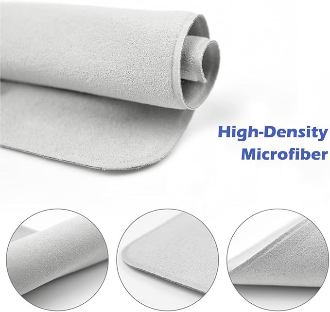 8 Pack Polishing Cloth for Apple, Microfiber Cleaning Cloth, Soft and - Image 2