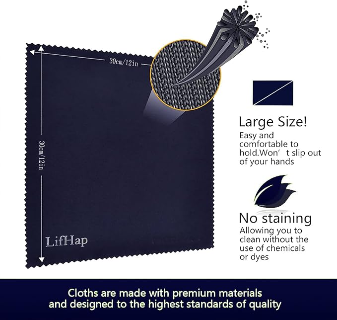 Extra Large Microfiber Cleaning Cloths - Image 2