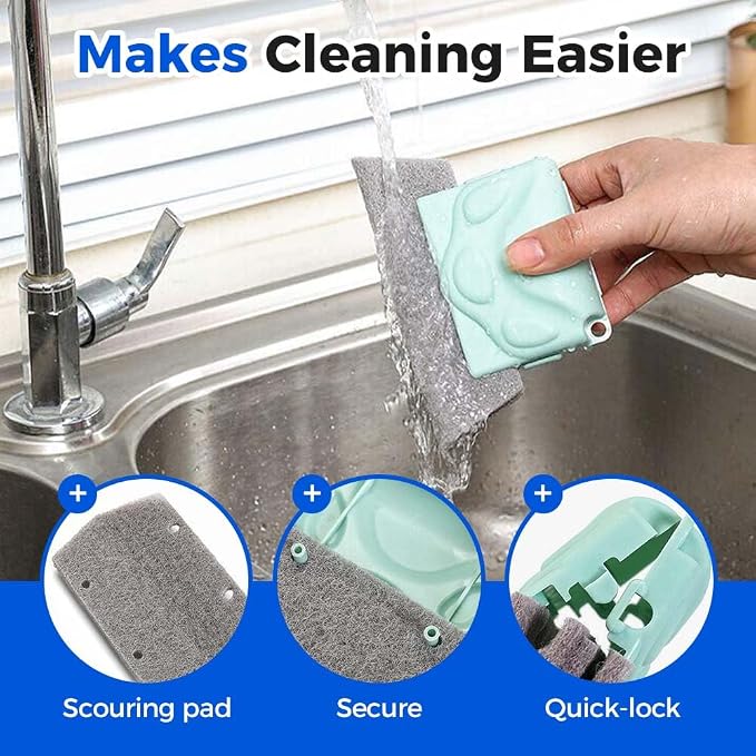 Magic Window Track Cleaner, 2026 New Window Track Cleaner Brush, Windows - Image 4