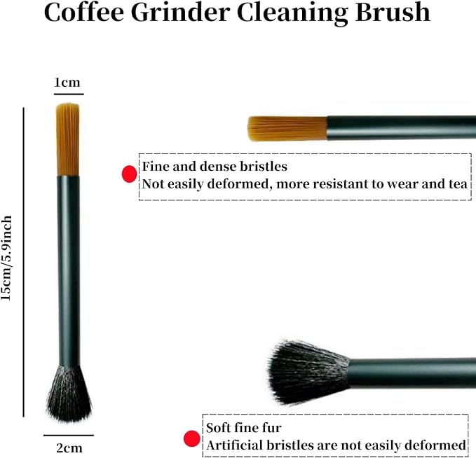 Professional Burr Grinder Cleaning Brush - Image 2