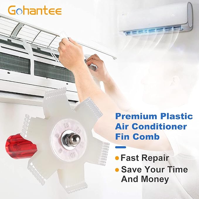 Air Conditioner Fin Comb Radiator Condenser AC Fin Straightener Cleaner Repair - Image 4