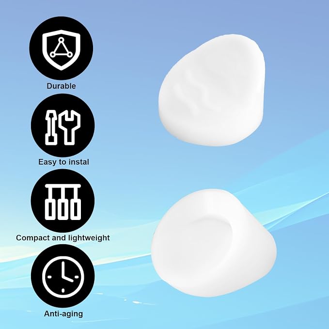 50pcs Entry Door Frame Plugs, 5/16" x 1/4" Diameter Door Window Screw Hole Plugs - Image 3