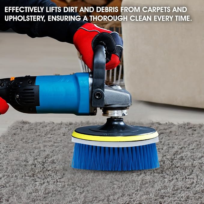Nanoskin 5" Carpet & Upholstery Rotary Brush - Image 4