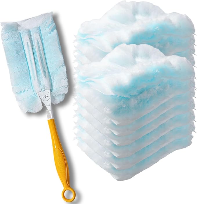 Duster Refills, Static Dust Removal Brush Disposable Replacement Head Compatible by Frescares