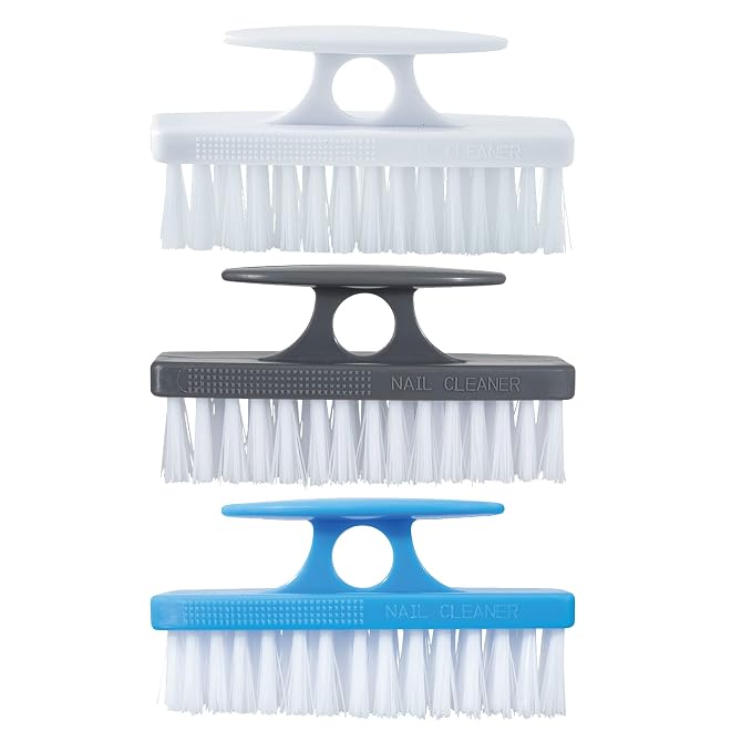 Nail Brush for Cleaning Fingernails, Nail Scrubber Brush, Toe Foot Hands by Superio