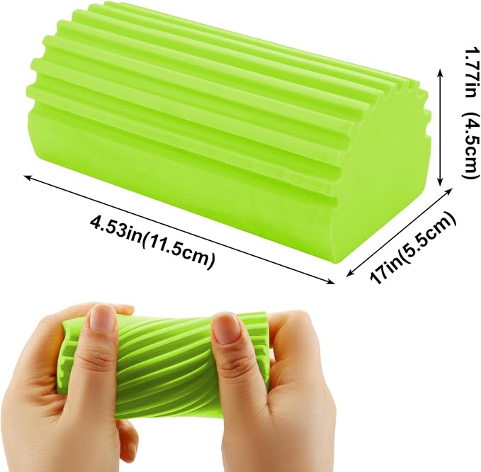 4-Pack Damp Cleaning Sponge Brush Set - Image 2
