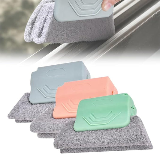Magic Window Track Cleaner, 2025 New Magic Window Cleaning Brushes, Window by Fiopet