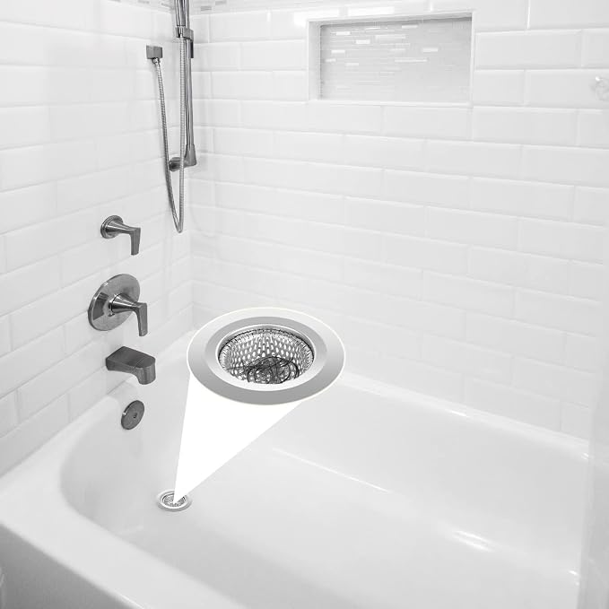 Ohtomber 2PCS Bathtub Drain Strainer - Image 6