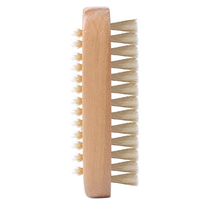 Tbestmax Cleaning Nail Fingernail Brush Wood 2 Side - Image 3