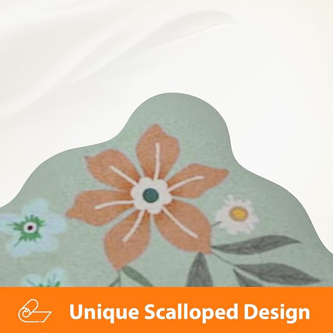 Scalloped Bohemian Coffee Mat Dish Drying Mats - Image 5