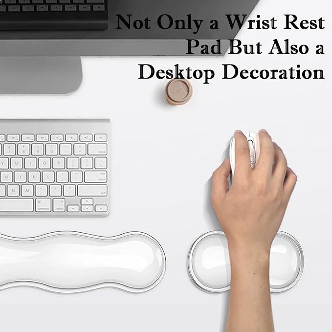 Wrist Rest for Keyboard and Mouse, Ergonomic Gel Keyboard Wrist Rest for - Image 5