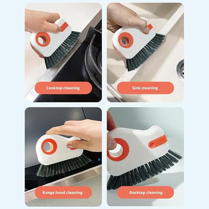 2 in 1 Groove Cleaning Brush, Window Track Cleaning Tools, Crevice Brush - Image 6