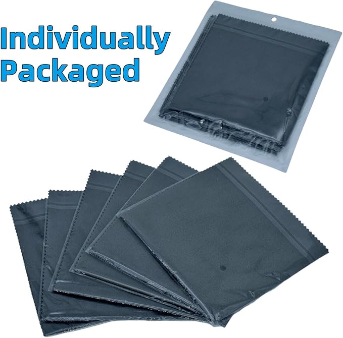 12 Pack Microfiber Gun Cleaning Cloth, Reusable Microsuede Cleaning/Polishing - Image 5