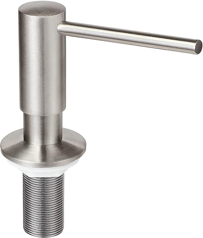 Brushed Nickel Built in Soap Dispenser by EADOT
