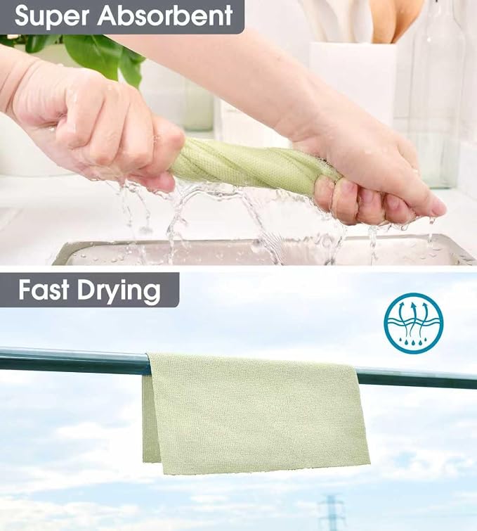 KitchLife Microfiber Cleaning Cloth Roll - Image 3