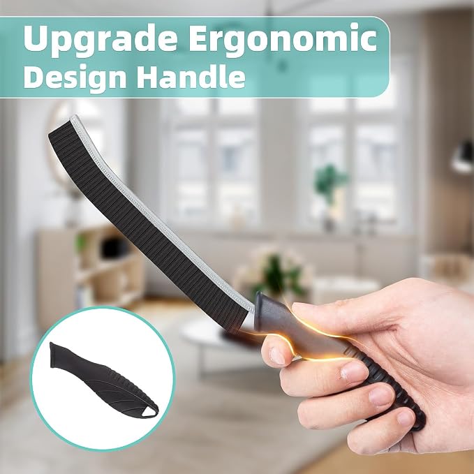 2 Pack Cleaning Brush, Grout Brush, Hard Bristle Crevice Cleaning Brush - Image 4