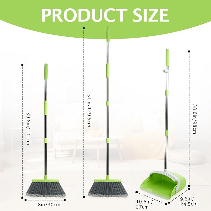 Broom and Dustpan Set, Dustpans - Image 2