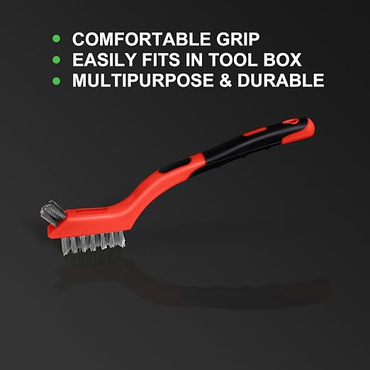 MAXMAN Wire Brush Set 6Pcs, Small Wire Brushes - Image 6
