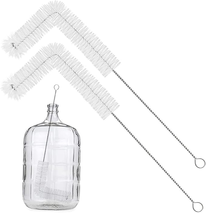 2 Pack 28inch Carboy Brush Carboy Cleaning Brush Carboy Bottle Brush Carboy by DOMUEN