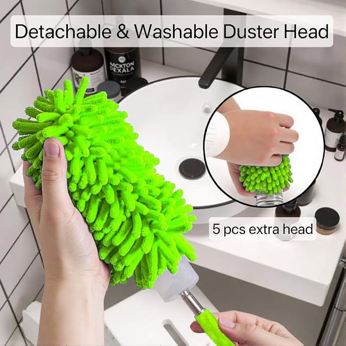 Microfiber Duster for Cleaning, Small Dusters for Cleaning Office Car Computer - Image 5