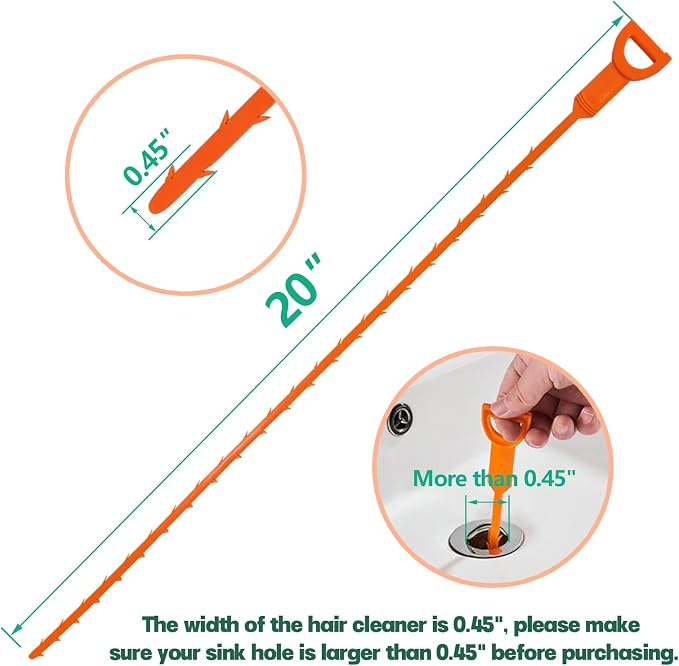 Drain Snake Hair Drain Clog Remover - Image 5