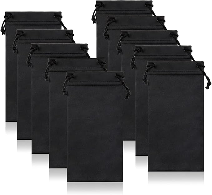 TRIUMPH VISION Soft Eyeglass Pouch 3 Pack by TRIUMPHVISION