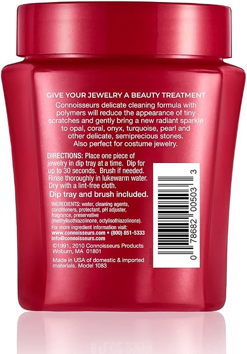 CONNOISSEURS Premium Edition Jewelry Cleaner, Value Size 9.6oz - Image 8