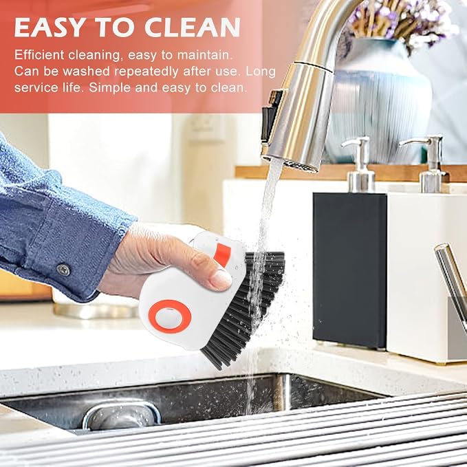 2Pcs 2 in 1 Groove Cleaning Brush, Window Track Cleaning Tools - Image 6