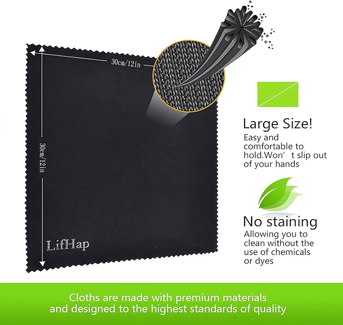 Extra Large Glasses Cleaning Cloths - Image 3