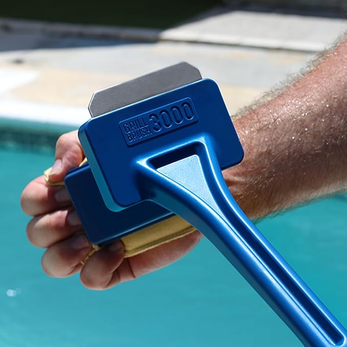 Grill Rescue BBQ Replaceable Scraper Cleaning Head, Bristle Free - Image 4