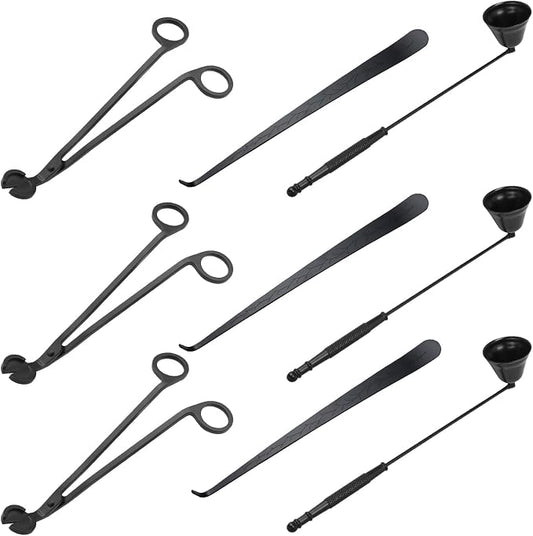 3 in 1 Candle Accessory Set, Premium Candle Wick Trimmer, Candle Snuffer by Unknown