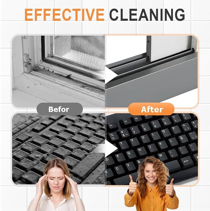 2 in 1 Groove Cleaning Brush, 2025 New Window Track Cleaning Tools, Crevice - Image 7