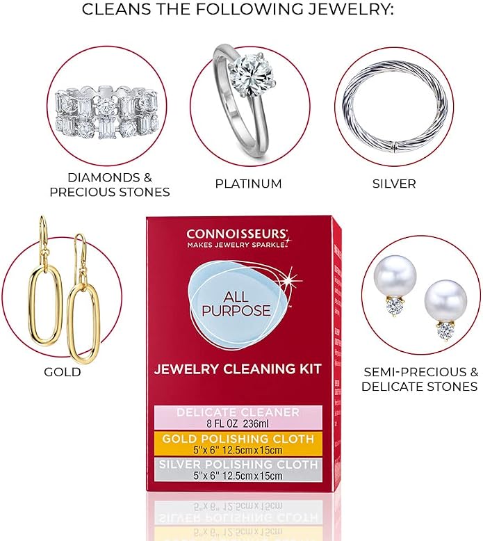CONNOISSEURS All-Purpose Jewelry Cleaning Kit - Image 6