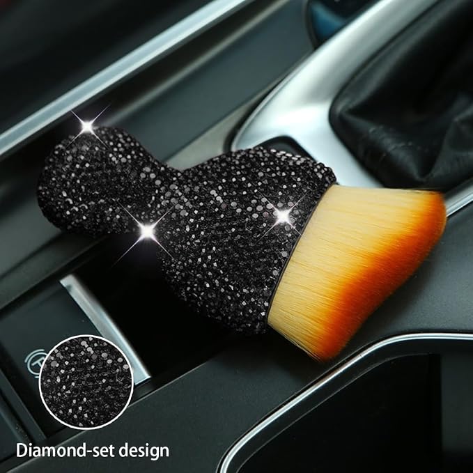 zipelo Auto Interior Dust Brush, Car Detailing Cleaning Brush - Image 6