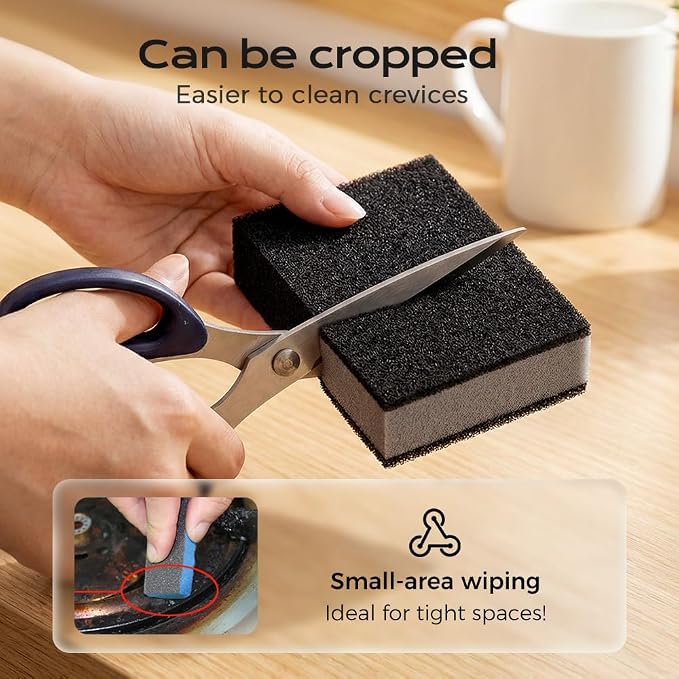 Magic Cleaning Sponges Eraser, Heavy-Duty Household Cleaner - Image 4