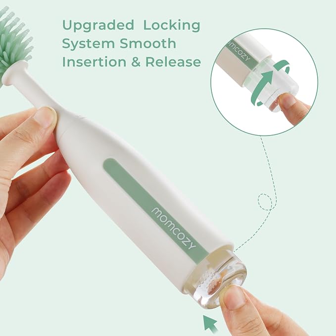 Momcozy Bottle Brush Kit Pro, Innovative Push-Press Design - Image 5
