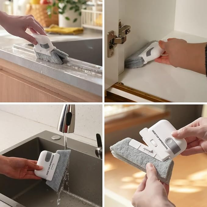 Window Track Cleaner, Gap Brush Groove Cleaner, Window Track Cleaning Tool - Image 3