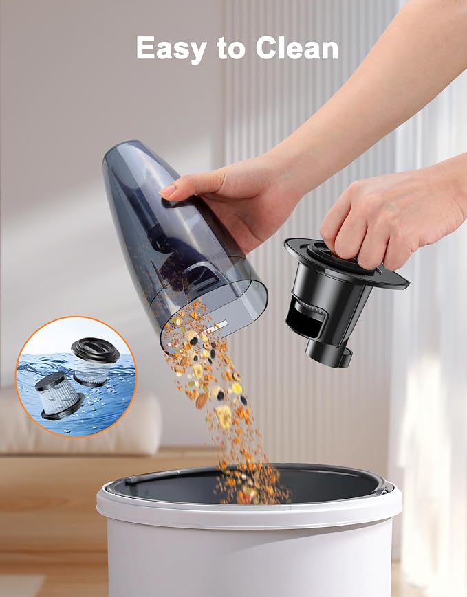 Handheld Vacuum Cordless Rechargeable 9KPA - Image 6